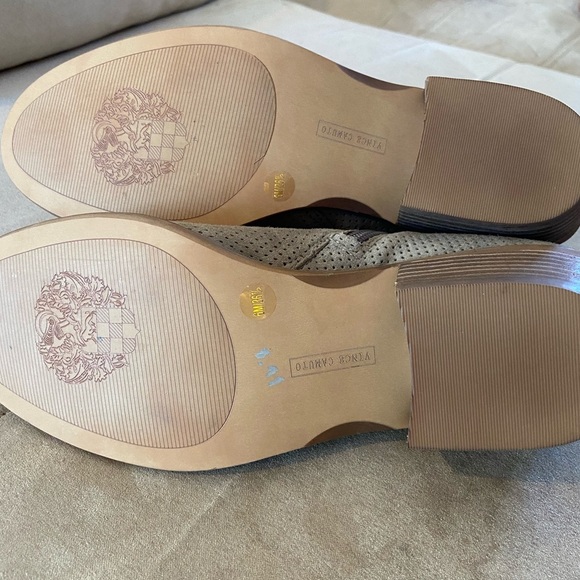 Vince Camuto Suede Booties With Buckle Size 6 - Picture 6 of 8